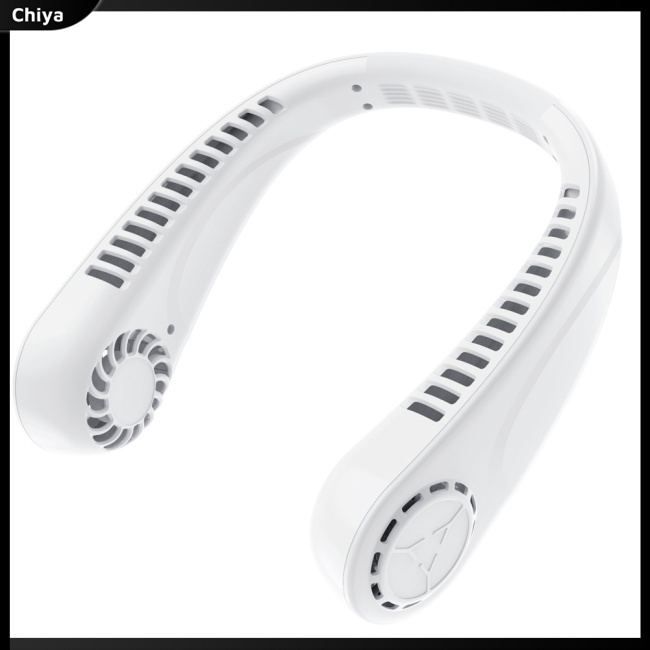 Quạt Làm Mát Đeo Cổ Không Cánh 3000mah Sạc Cổng Usb Dùng Cho Thể Thao
