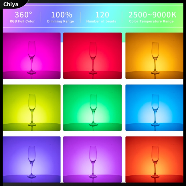 Đèn Led Ulanzi Vl120 Rgb Mini Bỏ Túi Dùng Chụp Ảnh Cầm Tay Tiện Dụng