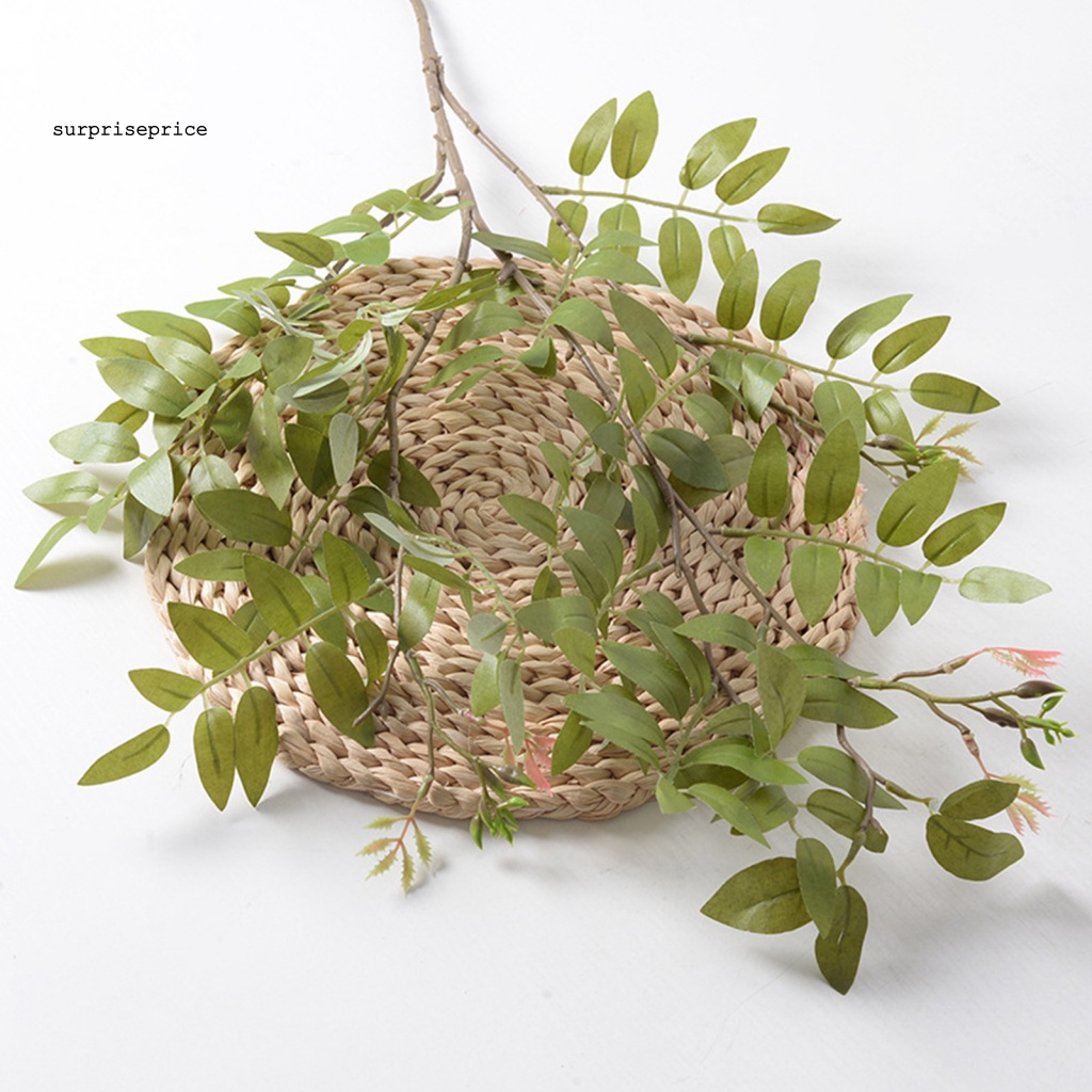 Nhánh Cây Xanh Nhân Tạo Độc Đáo Dùng Trang Trí Nhà Cửa / Tiệc Cưới