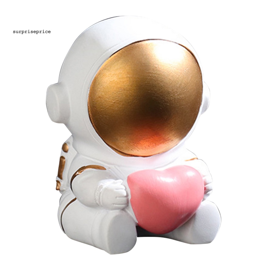 Mô Hình Nhân Vật Phi Hành Gia Bằng Nhựa Resin Màu Sắc Thủ Công Nhỏ Gọn Thời Trang