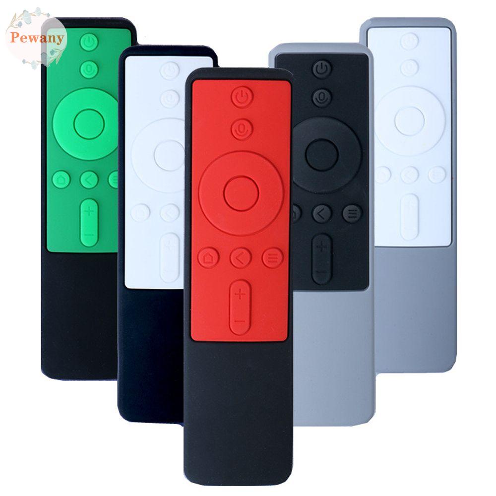 PEWANY TV Accessories Silicone Remote Case Dustproof Remotes Control Protector Remote Control Cover Non-slip for Redmi A55/A50/X50 for Xiaomi Mi 4A Soft Silicone Shockproof for Xiaomi Mi 4C Voice Remote Control Cover
