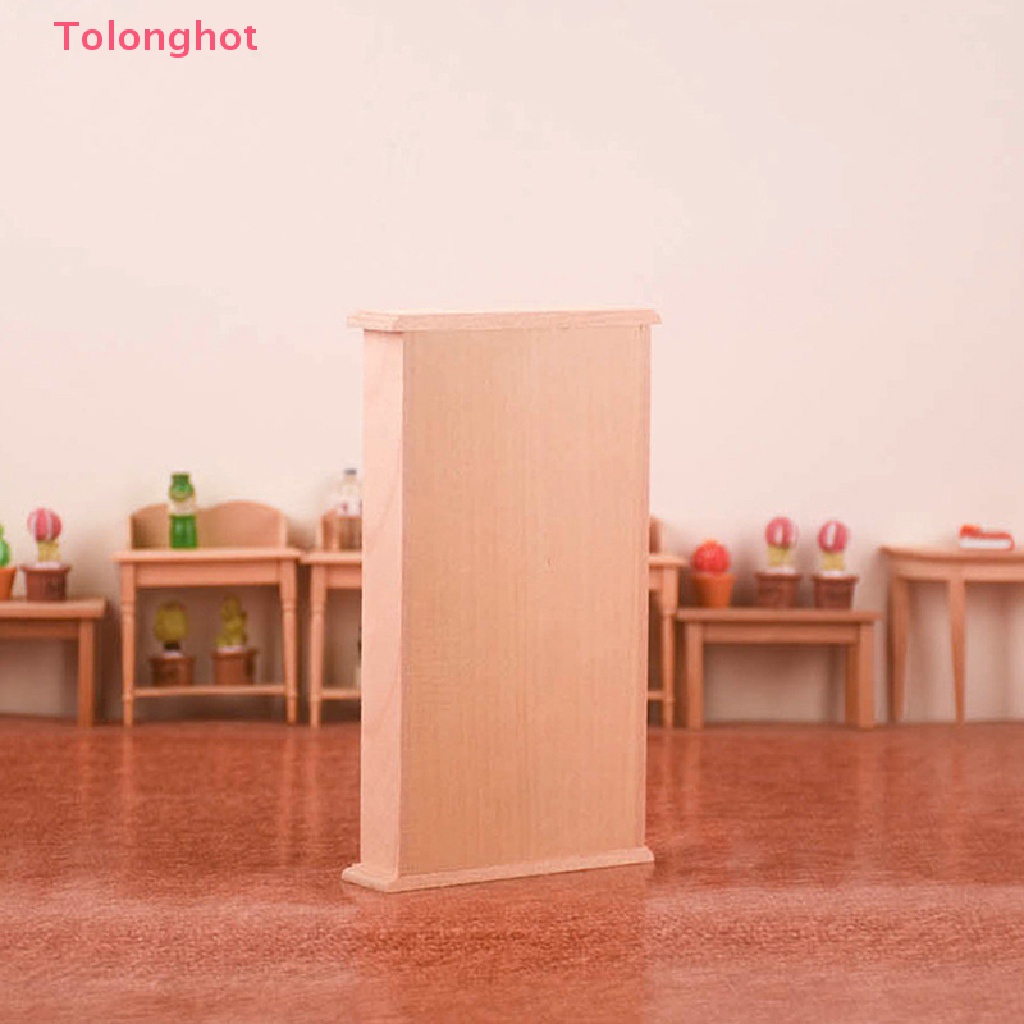 Mô Hình Kệ Sách / Tủ Nội Thất Trang Trí Nhà Búp Bê Tỉ Lệ 1: 12