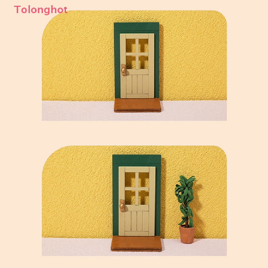 Mô Hình Cửa Giáng Sinh Mini Tỉ Lệ 1: 12 Trang Trí Nhà Búp Bê