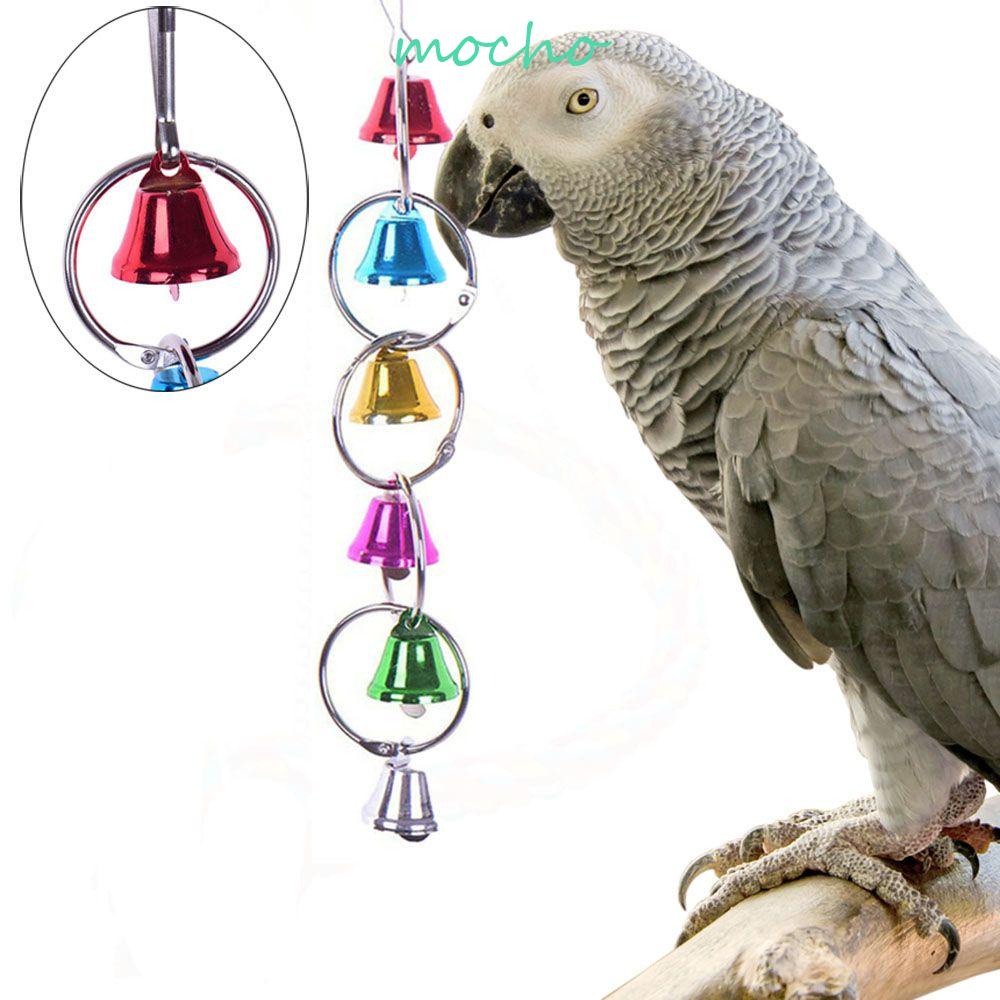 Chuông Đồ Chơi Nhiều Màu Sắc Chất Lượng Cao Cho Chim Vẹt