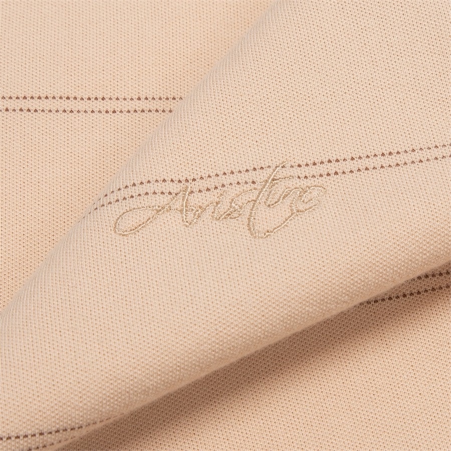 Áo polo ngắn tay ARISTINO phom regular fit suông nhẹ, họa tiết kẻ ngang tinh tế, trẻ trung - APS142S3