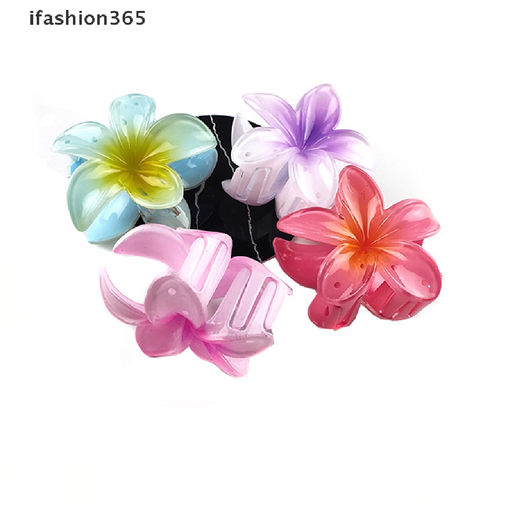 Kẹp Tóc Hoa Lớn Phong Cách Hawaii Thời Trang ifashion365