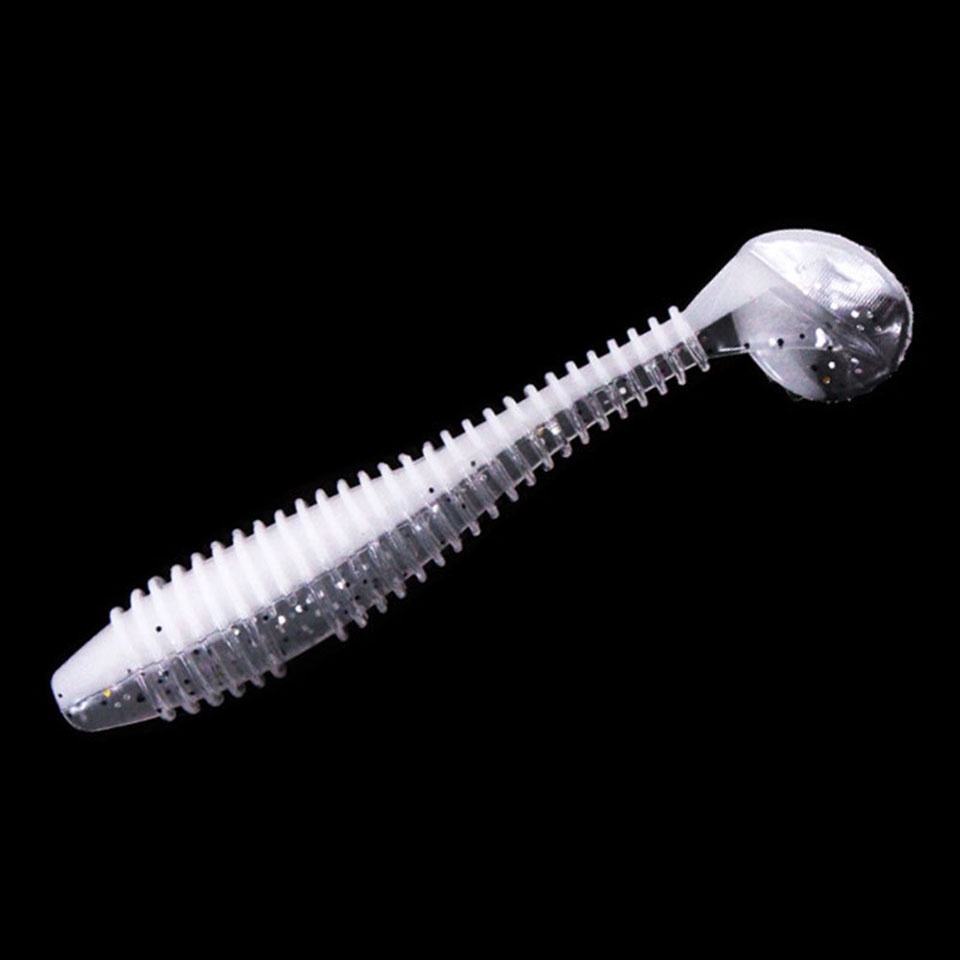 Bộ 10 Mồi Giả Câu Cá Hình Giun Mềm 4.5cm / 5.5cm / 6.5cm