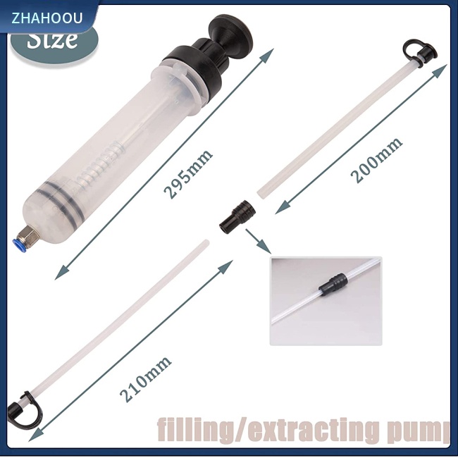 ☃Phụ Kiện Trang Trí Nhà Cửa Độc Đáo Sáng Tạo☃ Bộ Dụng Cụ Bơm Dầu Cho Xe Ô Tô 500cc / 200cc