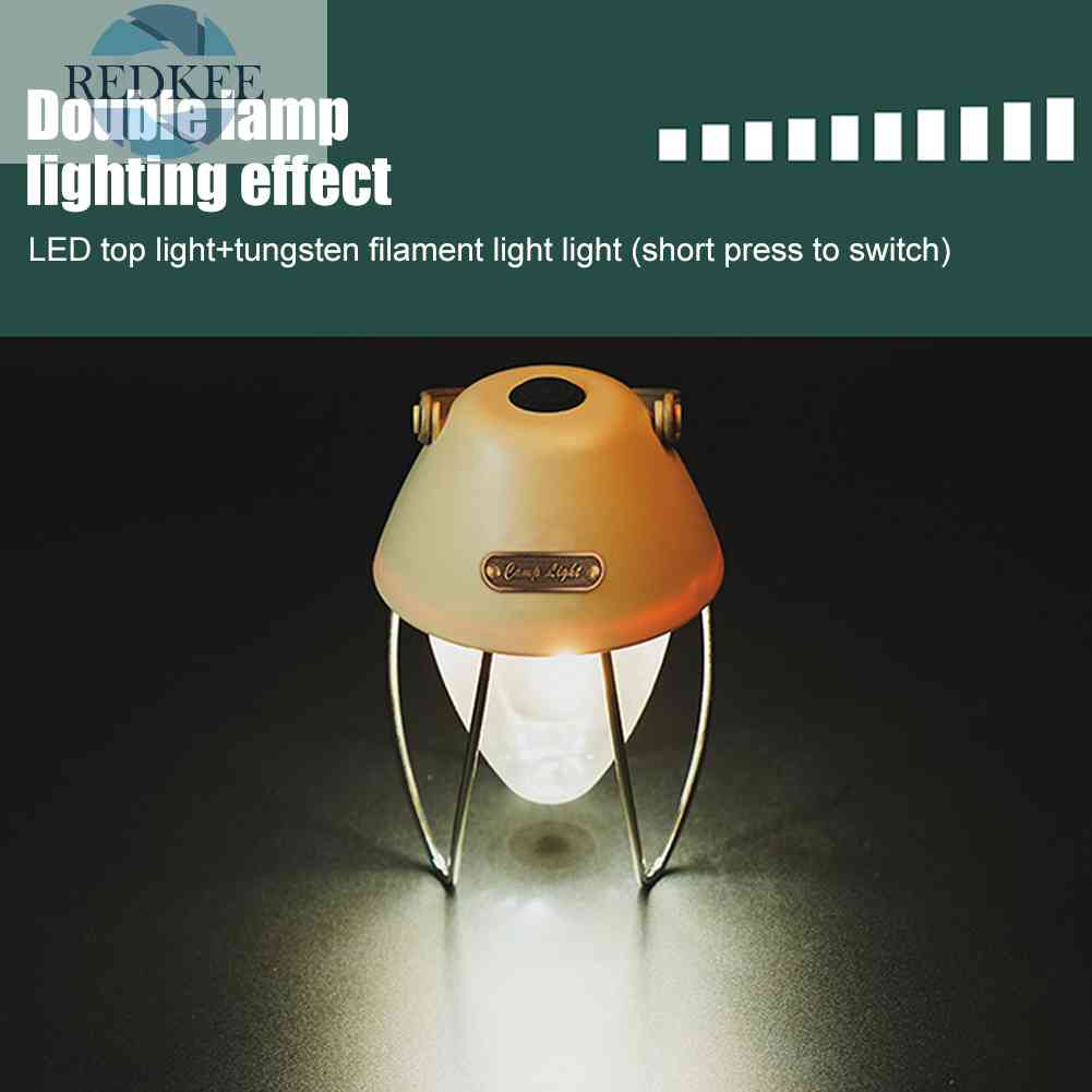 Đèn LED Chống Thấm Nước Để Đi Cắm Trại BBQ Tiện Lợi