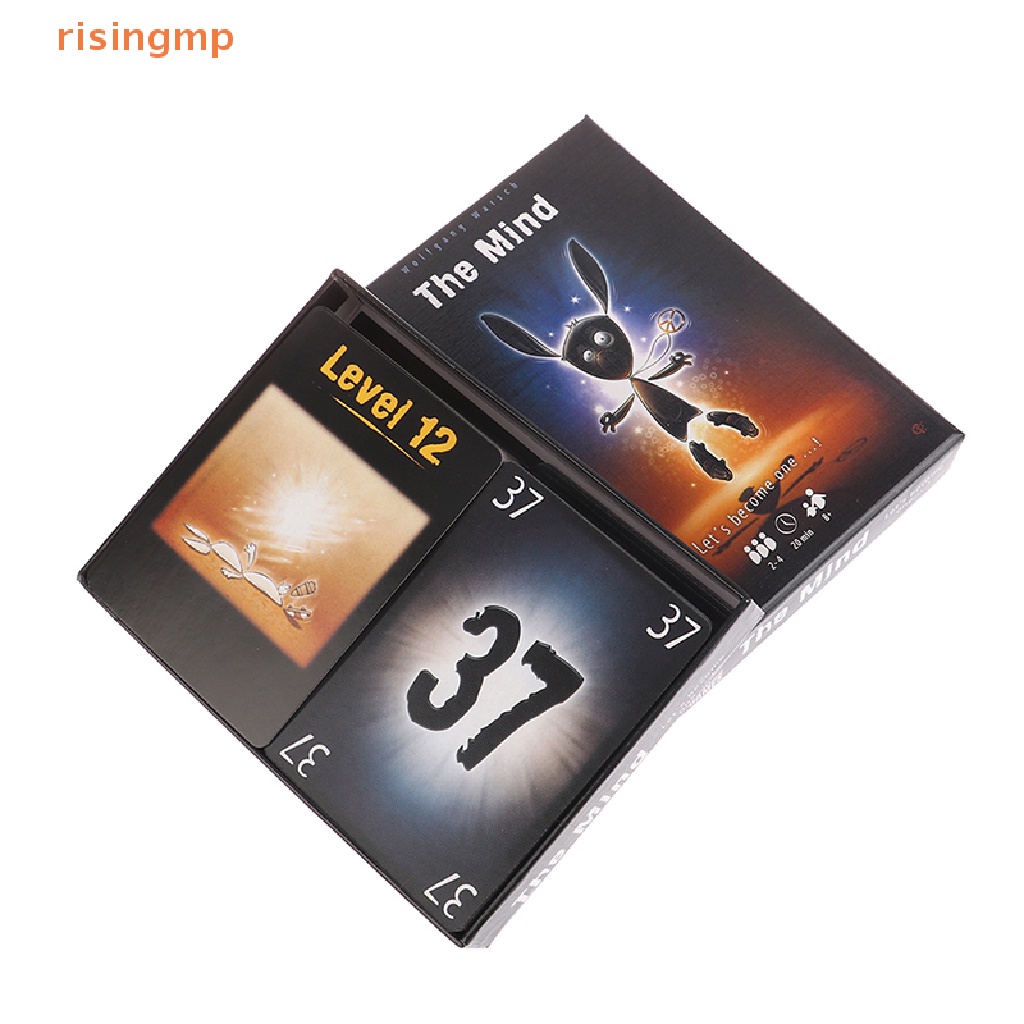Bộ Thẻ Trò Chơi The Mind Phiên Bản Tiếng Anh Độc Đáo