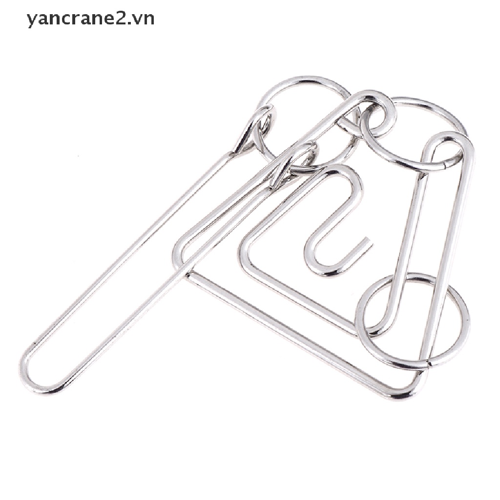 Đồ Chơi Dây Kim Loại Xếp Hình Phát Triển Trí Não {YAN2} Cổ Điển {yancrane2.vn} Cho Trẻ Em Và Người Lớn