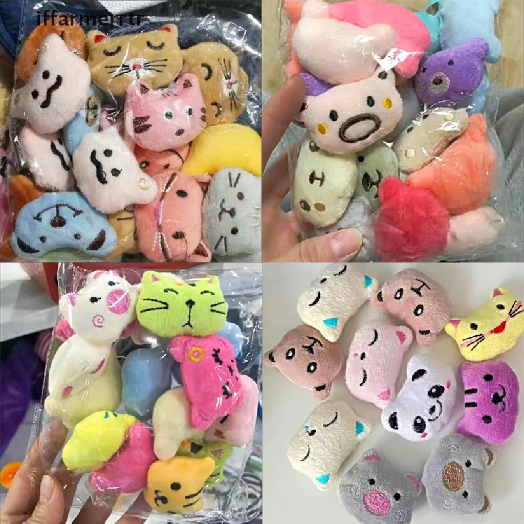 Set 10 Máy Gắp Thú Nhồi Bông Mini Dễ Thương 5-6cm