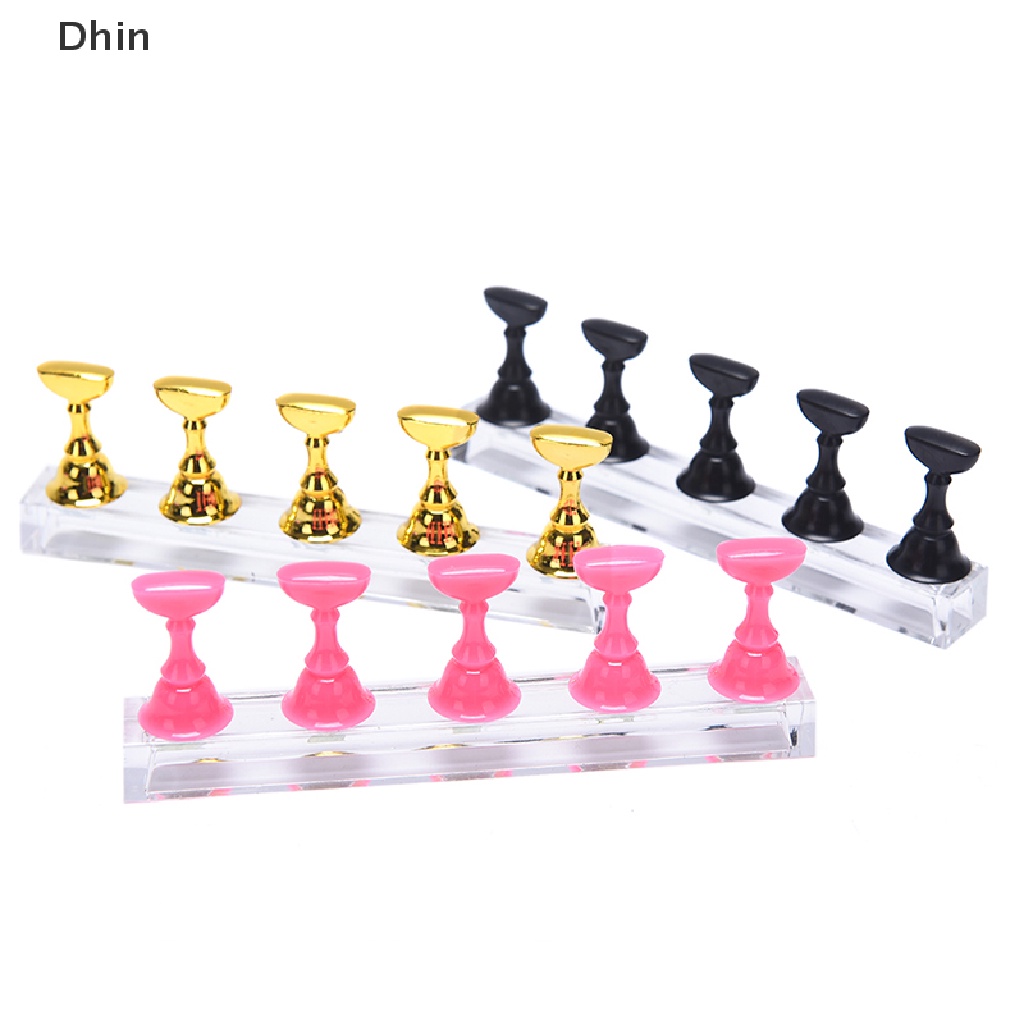 1 Bộ Giá Đỡ Trưng Bày Móng Tay Bằng Acrylic Pha Lê