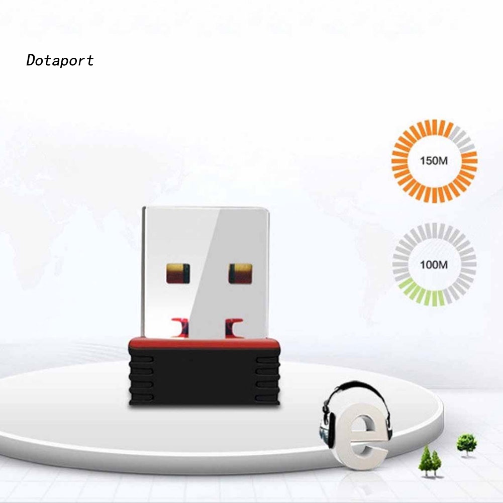 Usb Phát WiFi Không Dây KDDT-150M Hỗ Trợ Thẻ Mạng Cho Máy Tính