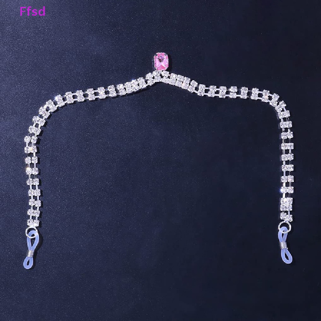 {Ffsd} Dây Xích Đeo Ngực Đính Đá Pha Lê Trang Trí Thời Trang Đi Biển Quà Tặng Bán Chạy Cho Nữ