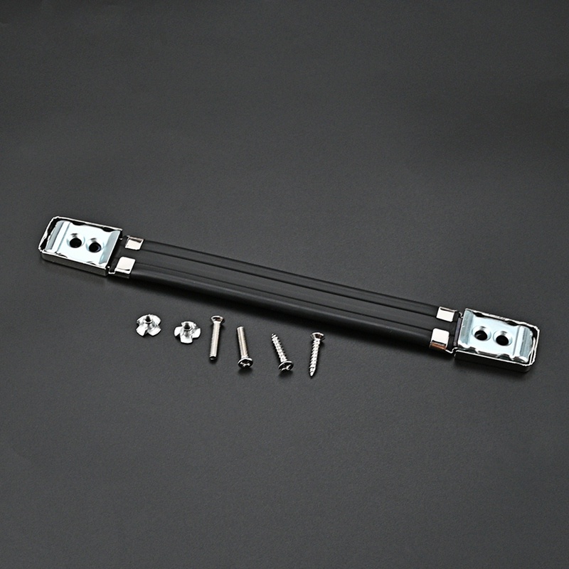 Bộ khuếch đại ống đàn Guitar Tủ xử lý loa Tủ Amp Dây đeo Tay cầm đàn Guitar Amp Tay cầm loa Guitar Tay cầm loa Guitar với nắp cuối mạ bạc