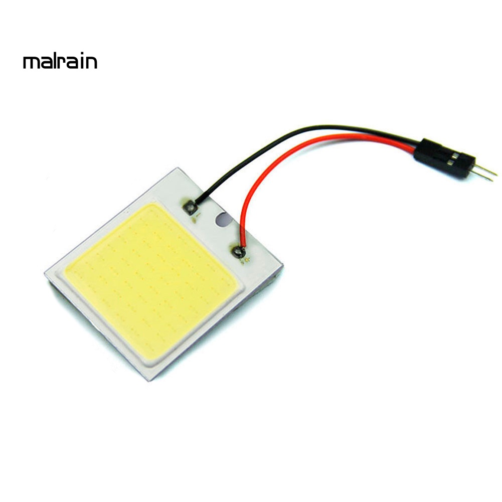 Bảng Đèn LED COB 48 SMD 4W 12V Ánh Sáng Trắng Chuyên Dụng Cho Xe Hơi