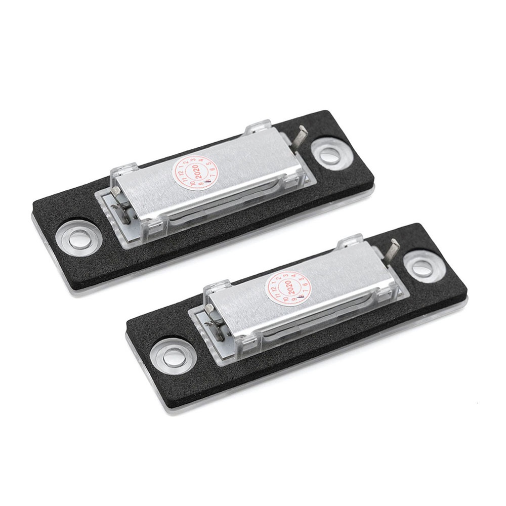 Set 2 Đèn led Ánh Sáng Trắng Gắn Biển Số Xe Ô Tô vw Cadillac golf jetta passat touran transporter for skoda