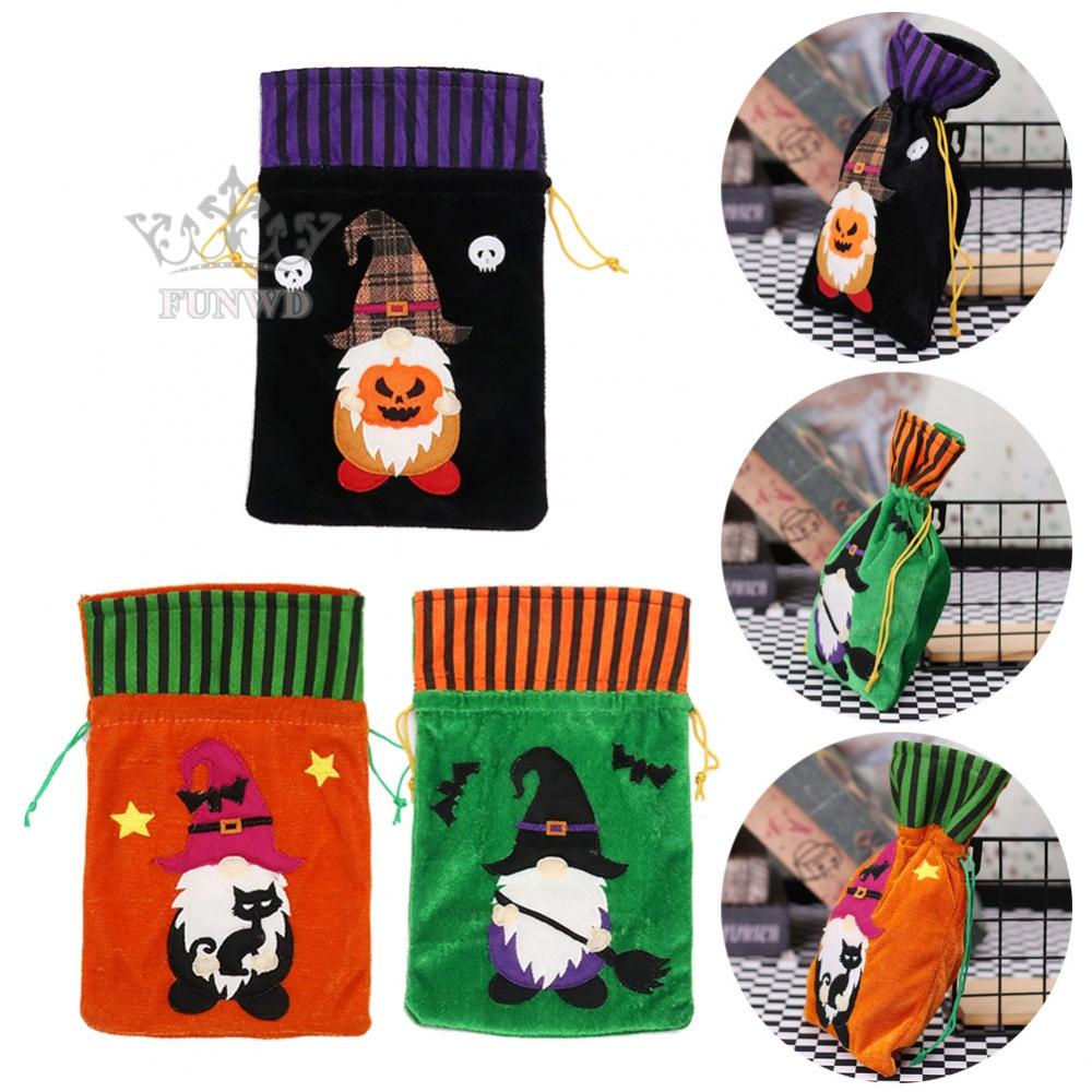 Túi Đựng Kẹo Halloween Hình Bí Ngô