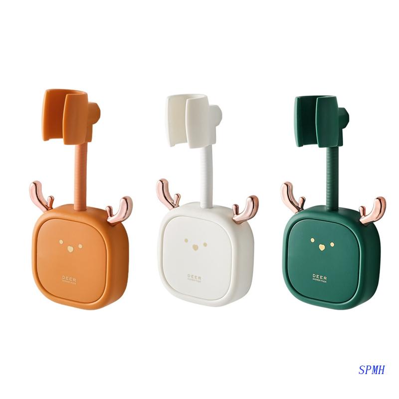 Siêu 360 Độ° Giá Đỡ Đầu Vòi Hoa Sen Không Khoan Có Thể Điều Chỉnh Xoay Được