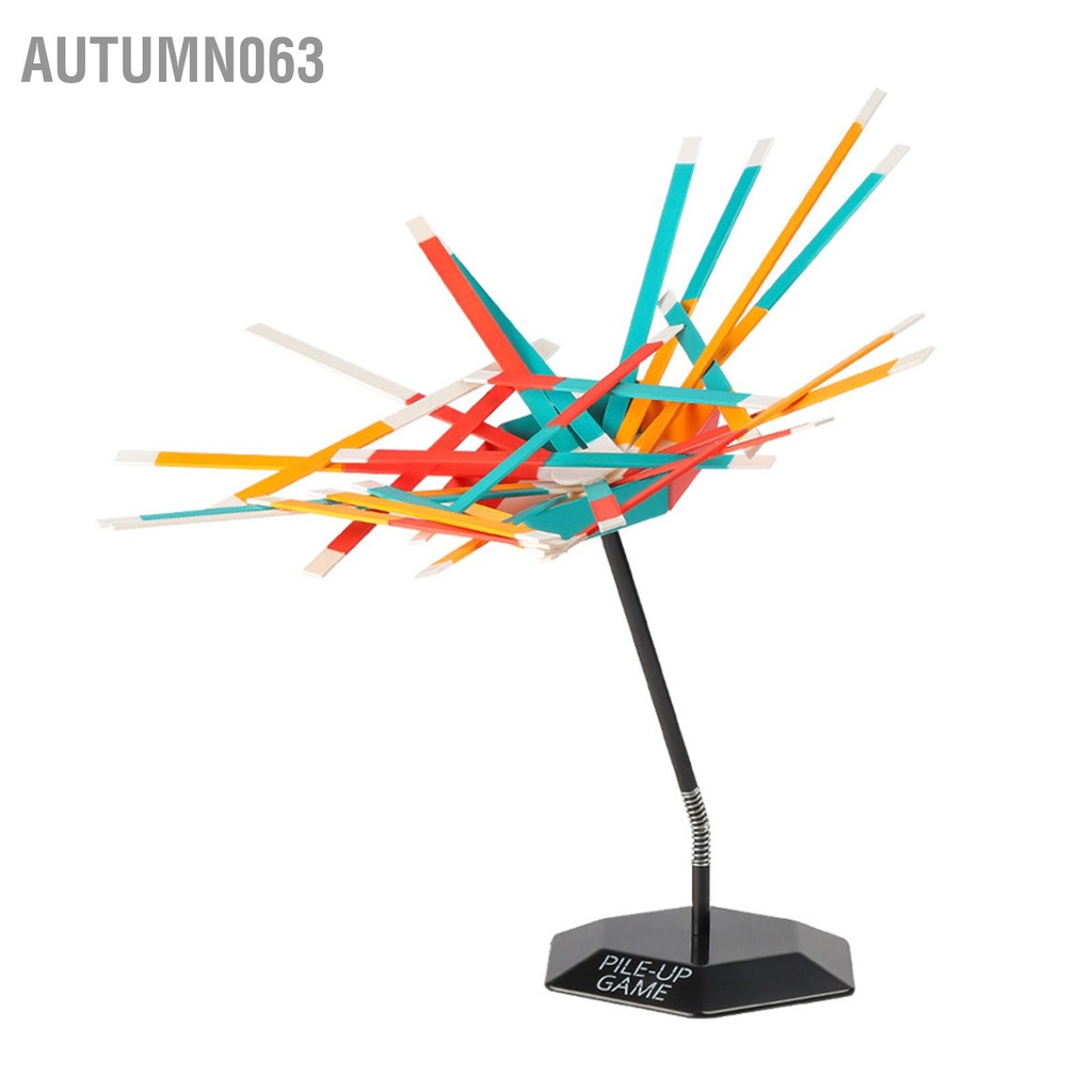 Autumn063 Xếp Gậy Đồ Chơi Đầy Màu Sắc Phát Triển Kỹ Năng Vận Động Tinh Cân Bằng Cho Trẻ Em