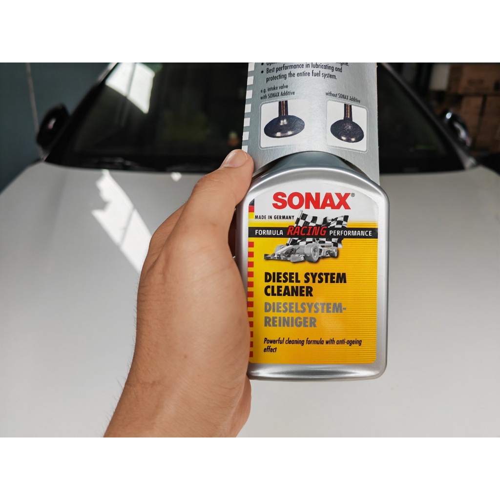 Phụ Gia Súc Béc Dầu Ô Tô Sonax 518100 Diesel System Cleaner 250ml