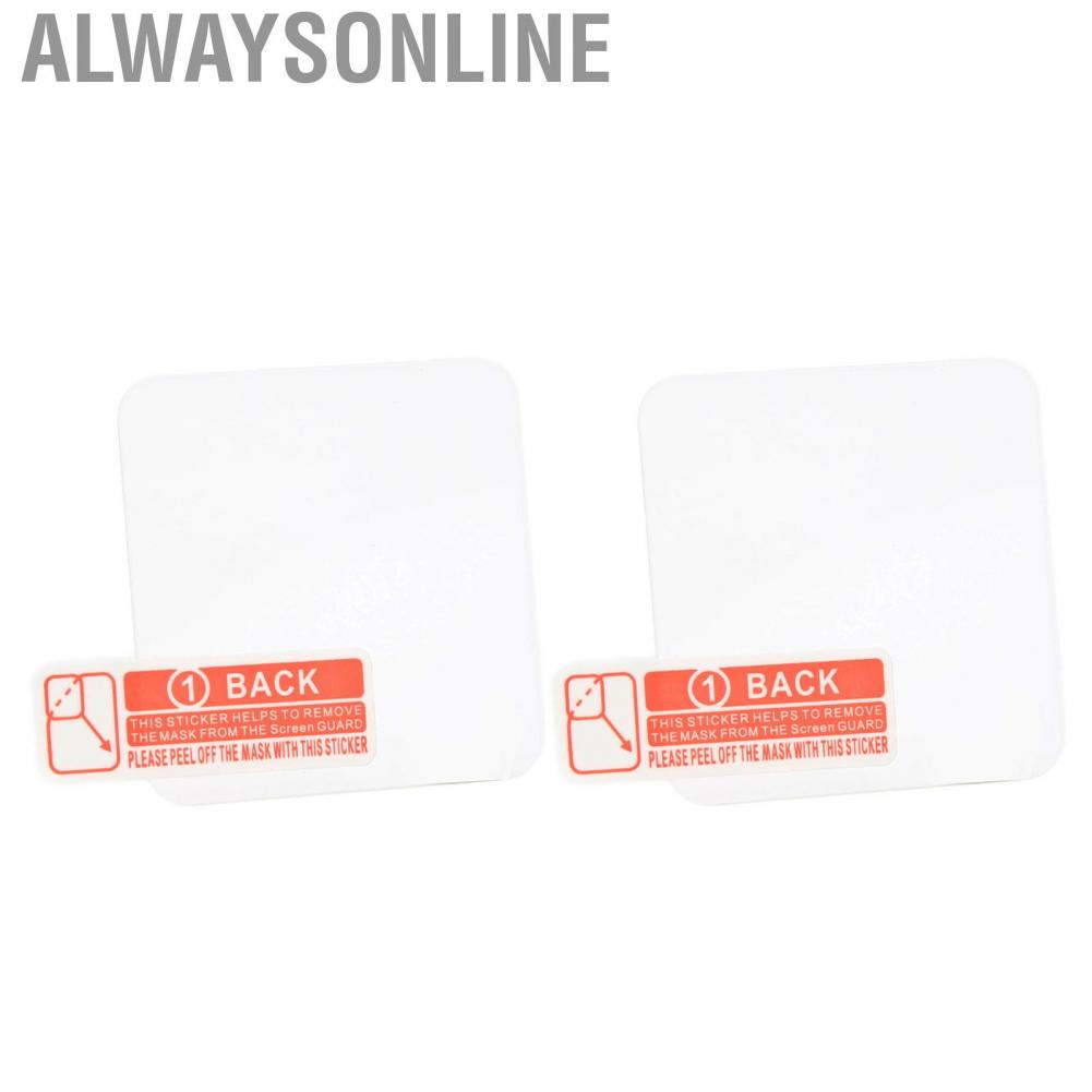 Alwaysonline Stabilizer Screen Protector Film  Explosion Proof Handheld Oil Resistant HD High Alumina with Dust Removal Sticker for Shooting