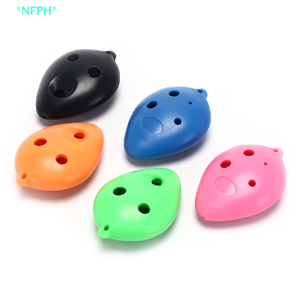 Sáo Ocarina Nhựa 6 Lỗ 5 Màu Tùy Chọn Mới