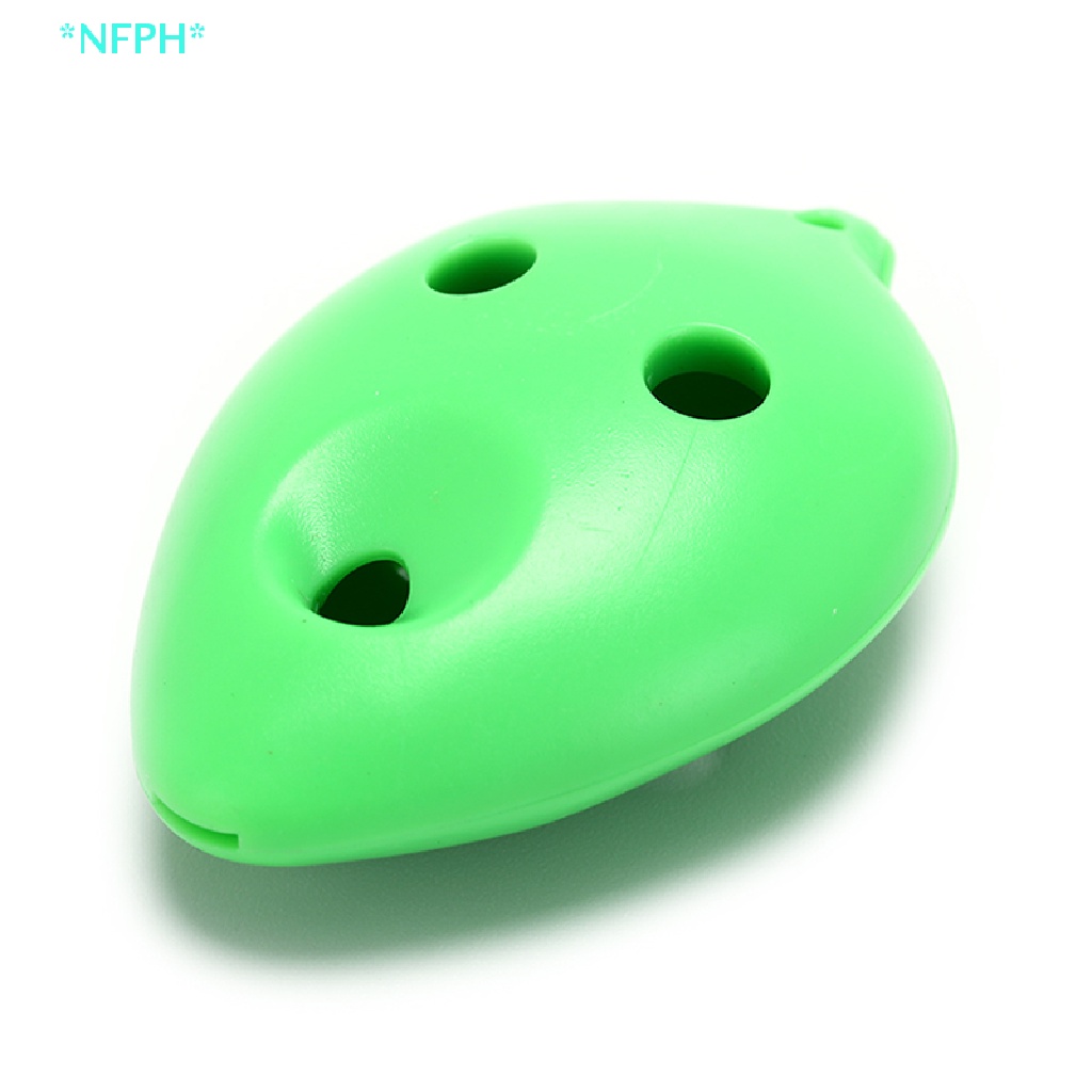 Sáo Ocarina Nhựa 6 Lỗ 5 Màu Tùy Chọn Mới