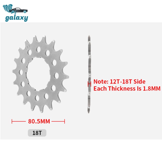 Bánh Đà 12 / 13 / 14 / 15 / 16 / 17 / 18t Bằng Thép Không Gỉ Cho Xe Đạp Leo Núi