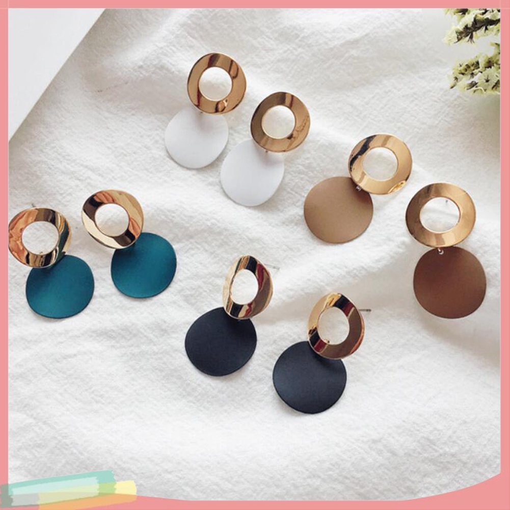 Đôi Khuyên Tai HìNh TròN Đơn GiảN ThờI Trang Cho Nữ