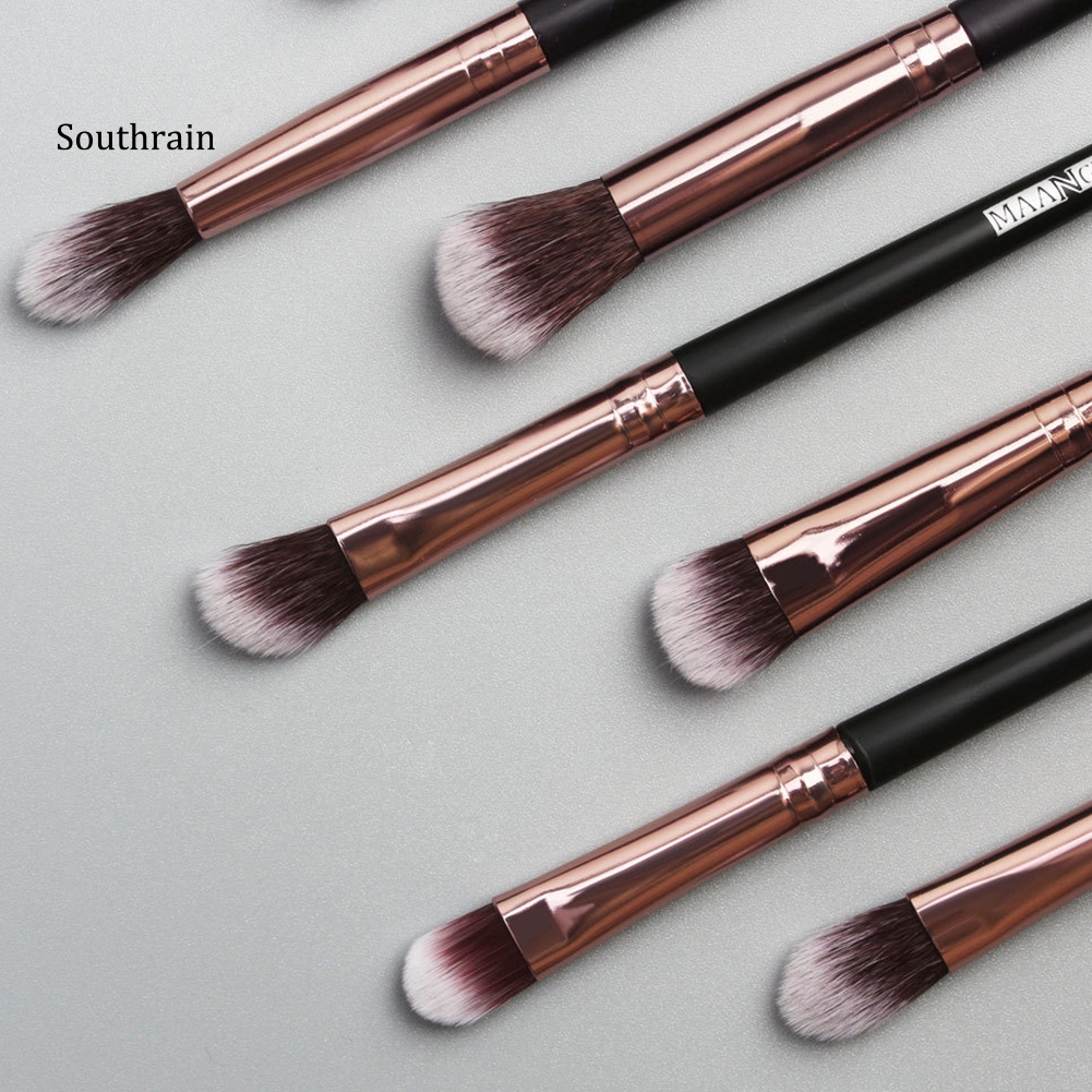 Set 12 Cọ Trang Điểm Mắt MAANGE Chất Lượng Cao