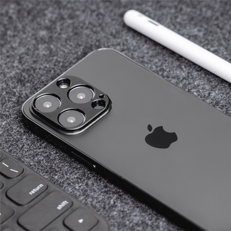 Vỏ Nhôm Bảo Vệ Camera Sau Cho iPhone 14 13 12 11 Pro Max Plus 13ProMax 13Pro Max 13Mini 12Mini