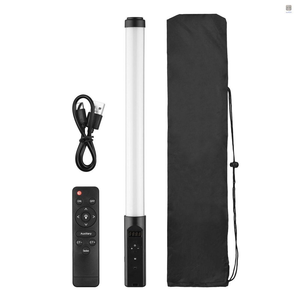 Đèn LED Hỗ Trợ Quay Video 3200K-5500K Kèm Điều Khiển Từ Xa