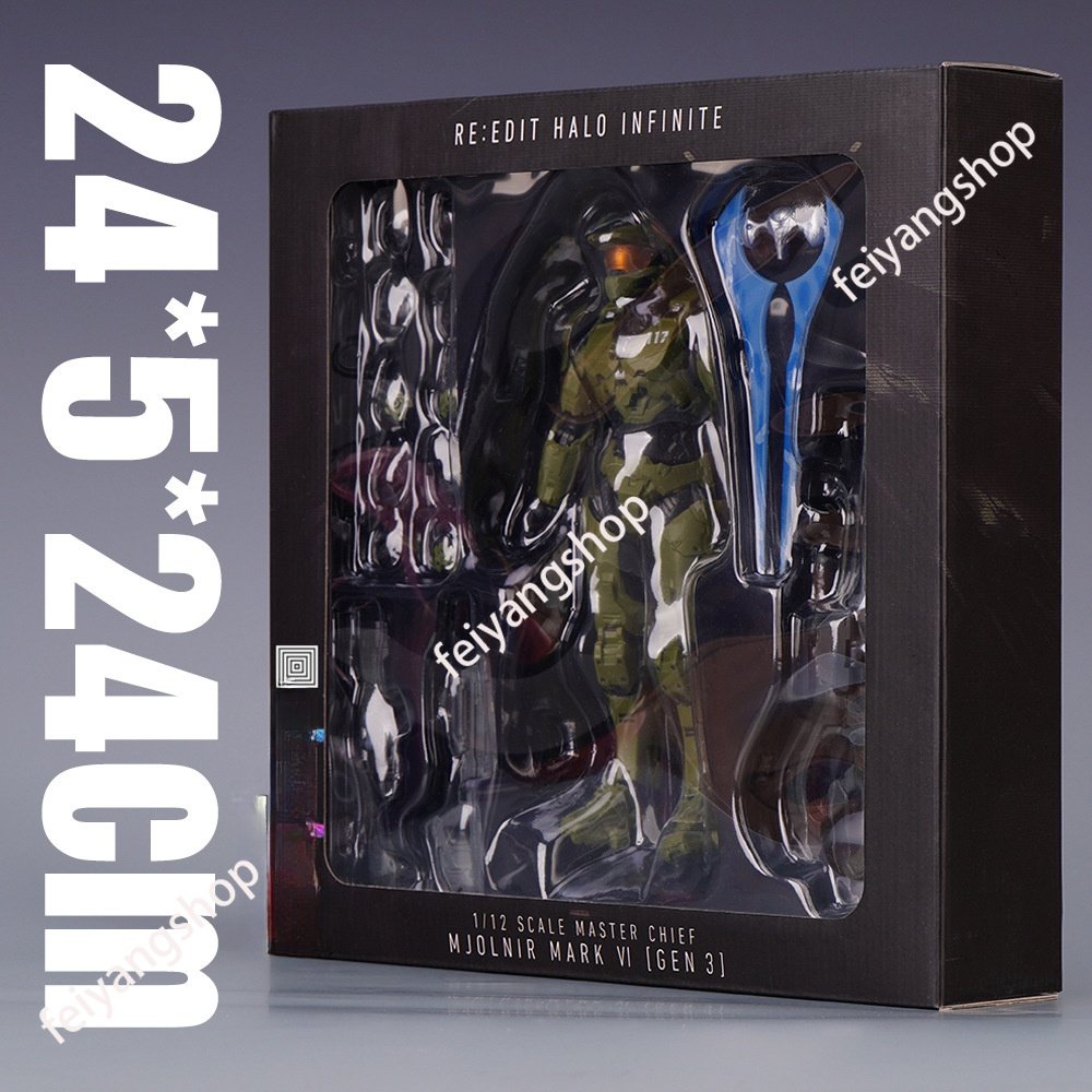 Mô Hình Nhân Vật Master Chief John117 Halo Infinite 5 Guardians Tỉ Lệ 1 / 12