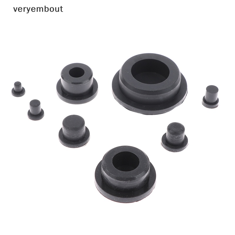 Set 10 Nắp Đậy Lỗ Cắm Chữ T Bằng Cao Su Silicone Tiện Dụng