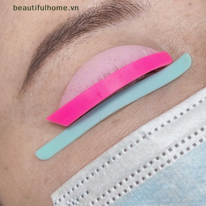 Bộ 2 Cặp Đệm Silicone Nâng Lông Mi Tiện Dụng