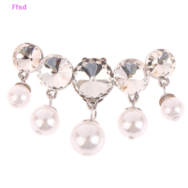 1 Kẹp Đính Đá Trang Trí Giày Cao Gót Cho Cô Dâu