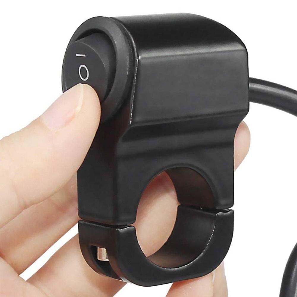 Aaron1 Phụ Kiện Công Tắc Đèn Pha / Gương Chiếu Hậu / Đèn Sương Mù Ba Vị Trí Kiểu Retro Cho Xe Mô Tô