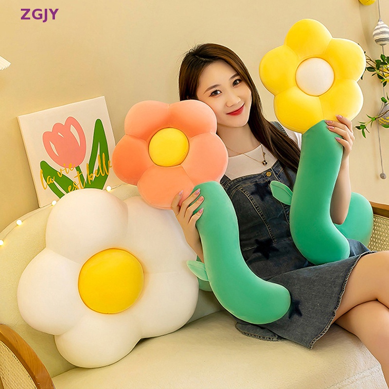 Thú Nhồi Bông Hình Hoa ZGJY Mềm Mại Trang Trí Nhà Cửa Mới