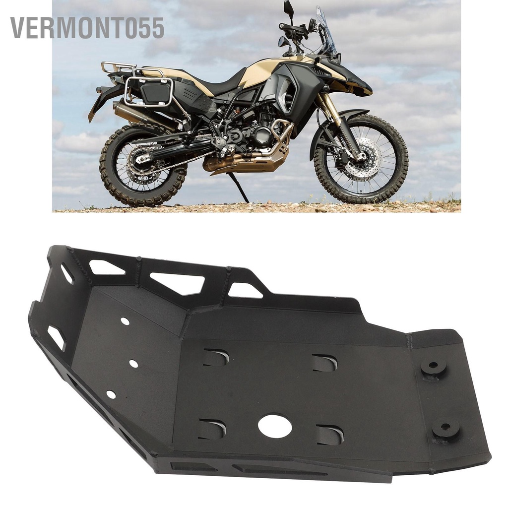 Vermont055 Tấm bảo vệ khung gầm động cơ Vỏ đáy bằng thép carbon cho F750GS F850GS ADV 2020‑2023
