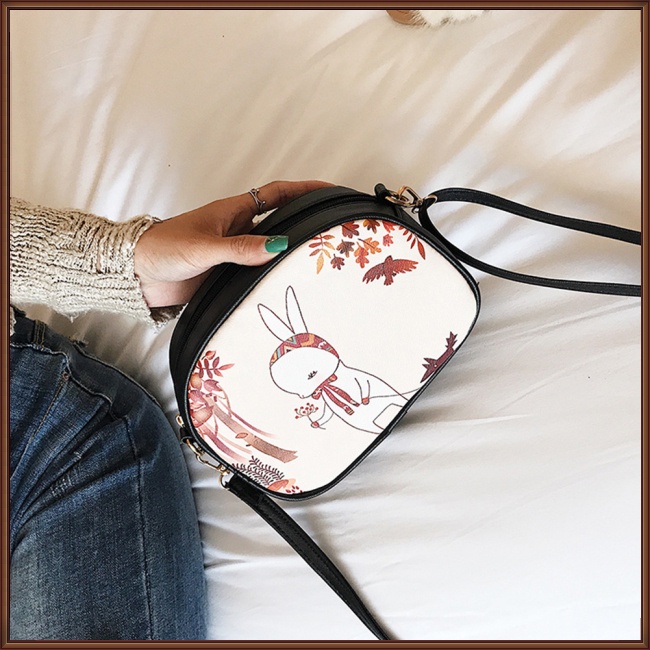 Túi Đeo Vai Mini Siêu Nhẹ In Họa Tiết Thời Trang Cho Nữ