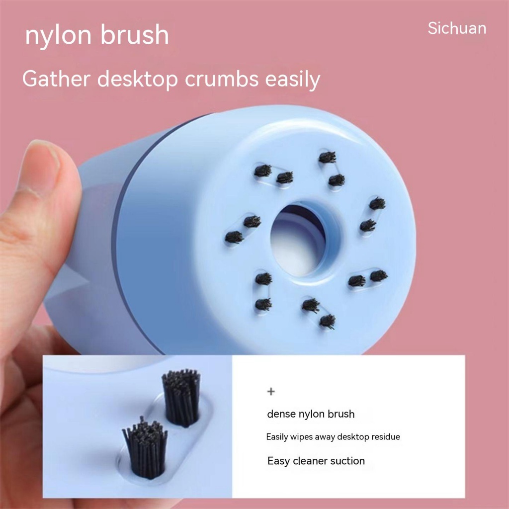 Máy Hút Bụi Để Bàn Làm Sạch Cho Học Sinh / Bàn Phím / Crumbs / Bút Chì Hình Quả Bóng Pokemon Poke Ball QQWA