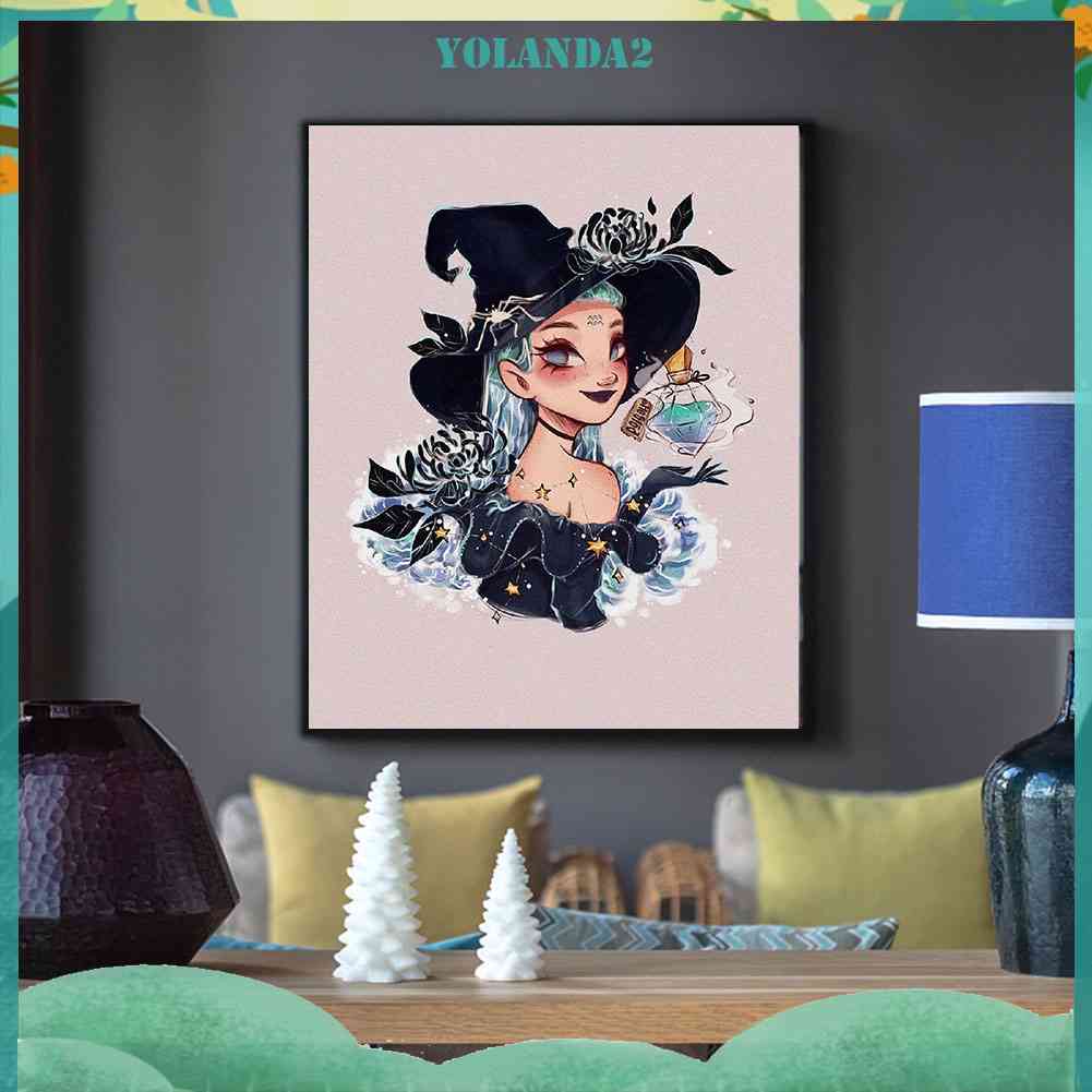 Bộ Tranh Đính Đá 5D Họa Tiết Hoạt Hình Độc Đáo DIY Dùng Trang Trí Nhà Cửa