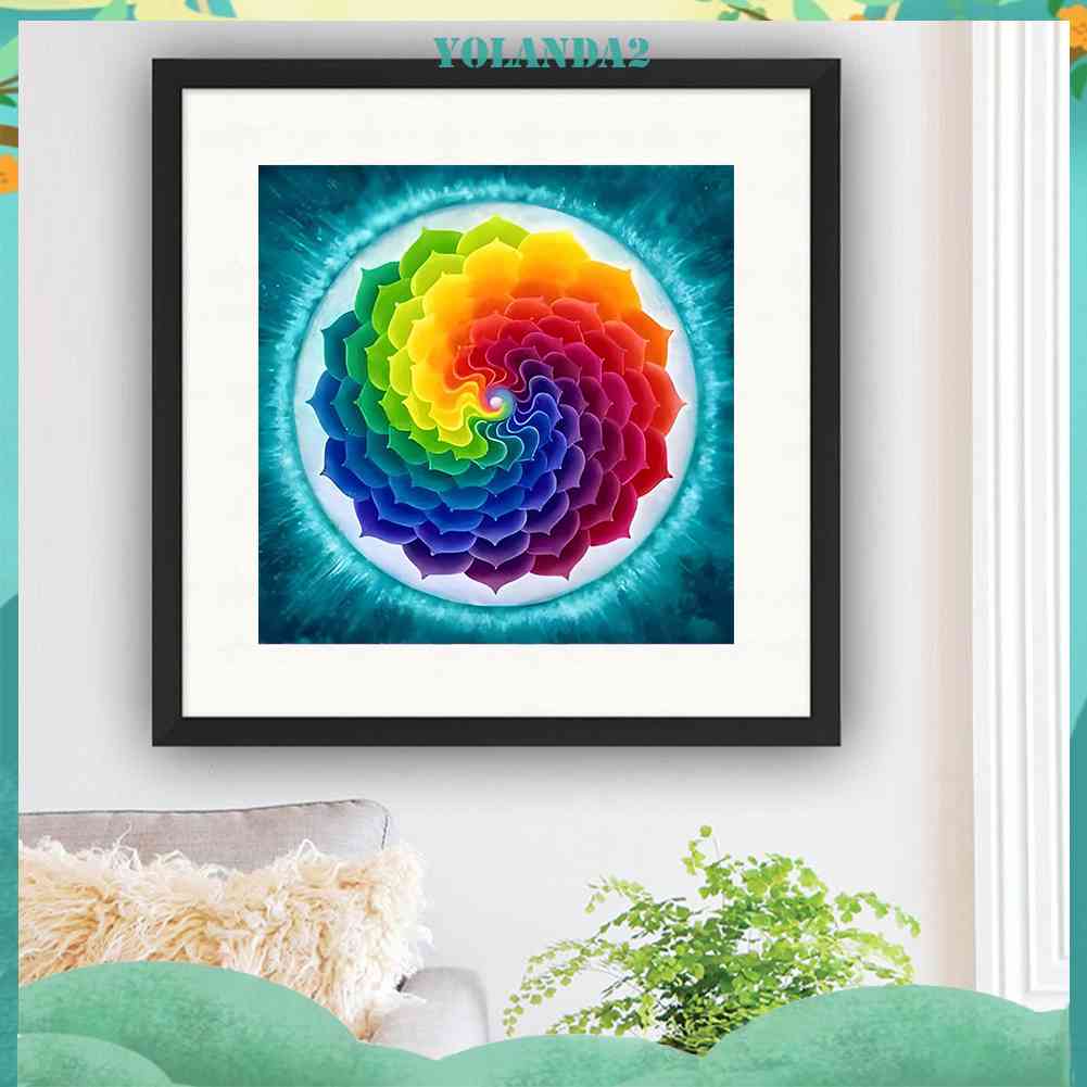 Tranh Đính Đá Kim Cương Toàn Bộ 5D DIY Hình Vẽ Trừu Tượng Trang Trí Nhà Cửa