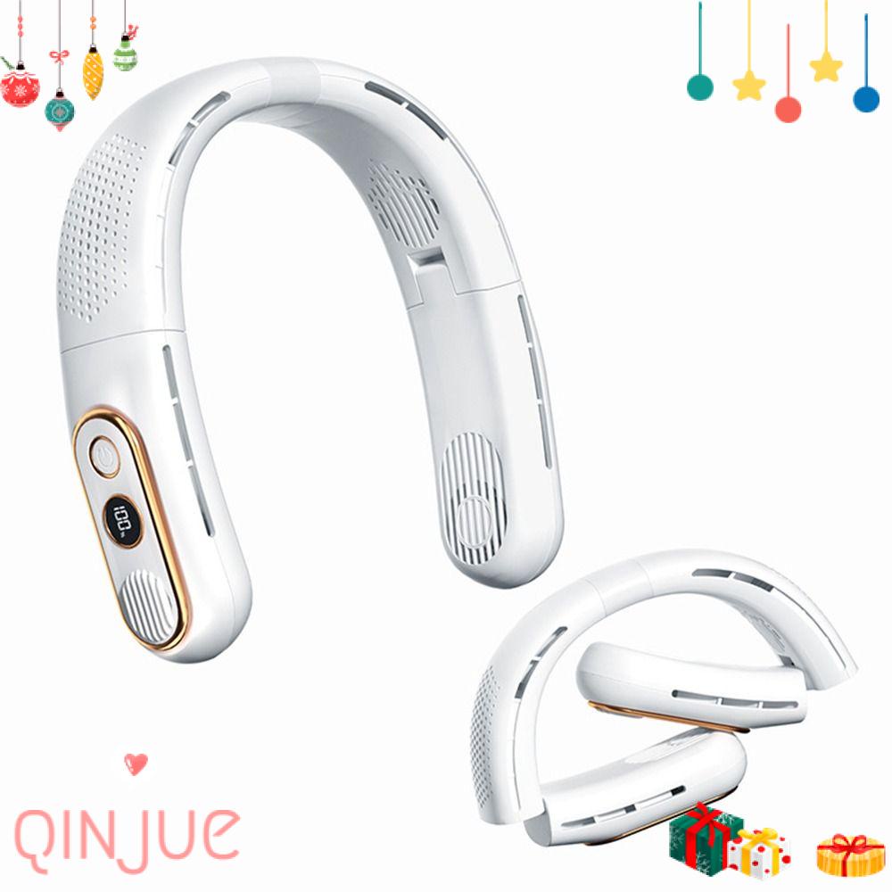 Quạt Đeo Cổ Không Cánh Ít Tiếng Ồn Thiết Kế Nhỏ Gọn Siêu Bền Tiện Dụng