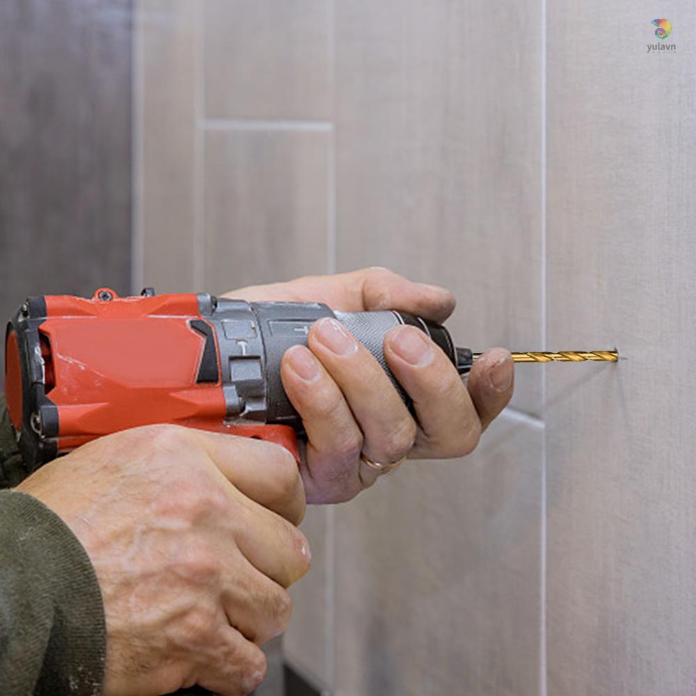 Bộ 99 Mũi Khoan Xoắn Tốc Độ Cao Bằng Thép Titan + Hợp Kim Đồng + Hộp Đựng Ốp