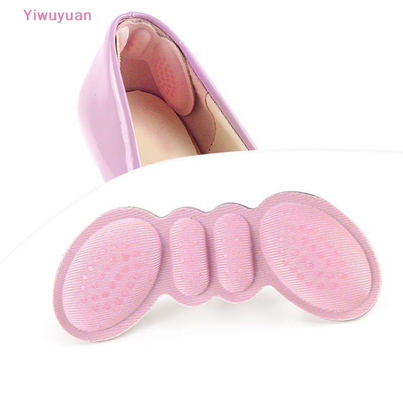 1 Cặp Miếng Lót Giày Cao Gót Chống Trượt Có Thể Điều Chỉnh Kích Cỡ Mới