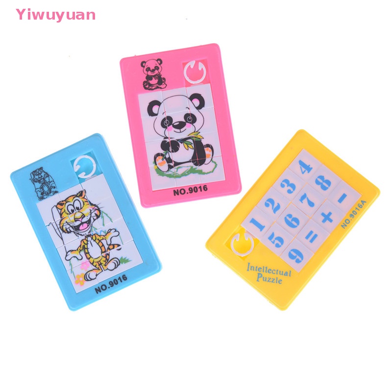 < Yiwuyuan > Đồ Chơi Xếp Hình Số Động Vật Thời Trang Giáo Dục Trẻ Em Màu Sắc Ngẫu Nhiên Mới