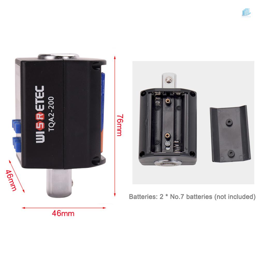 (s2mwvn) Đồng Hồ Kỹ Thuật Số Mô Men Xoắn Màn Hình Kỹ Thuật Số Hai Chiều Có Thể Điều Chỉnh Hai Chế Độ Làm Việc Với Chức Năng Báo Động Âm Thanh Và Ánh Sáng